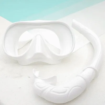 [1+1할인💕] 에어베게 증정 오션뷰 스노쿨링 장비 스노클링 마스크 케이스 포함 세트 여름 물놀이 바캉스 휴가 프리다이빙 남여공용 SET