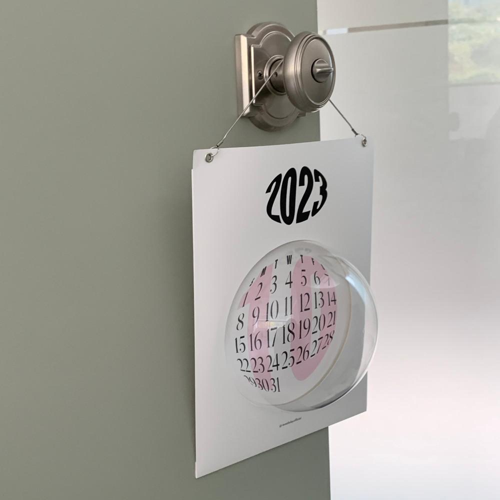 행잉 돔 포스터 캘린더 달력