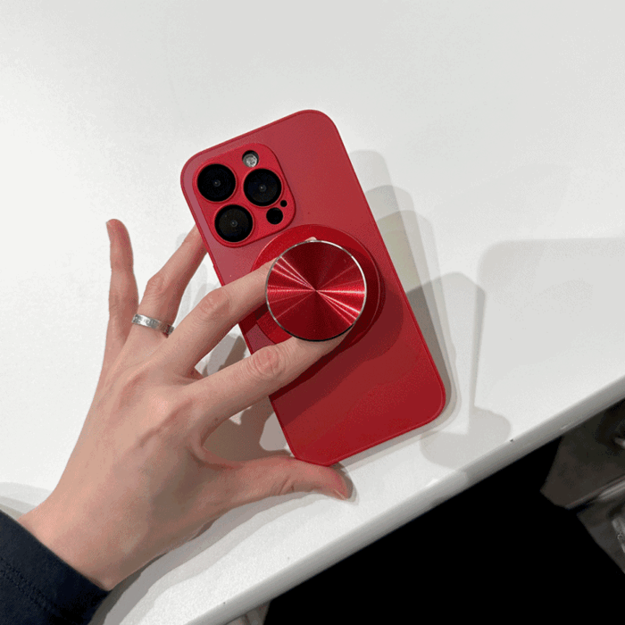 (맥세이프톡Set)센터홀 맥세이프 카툭튀보호 글라스케이스