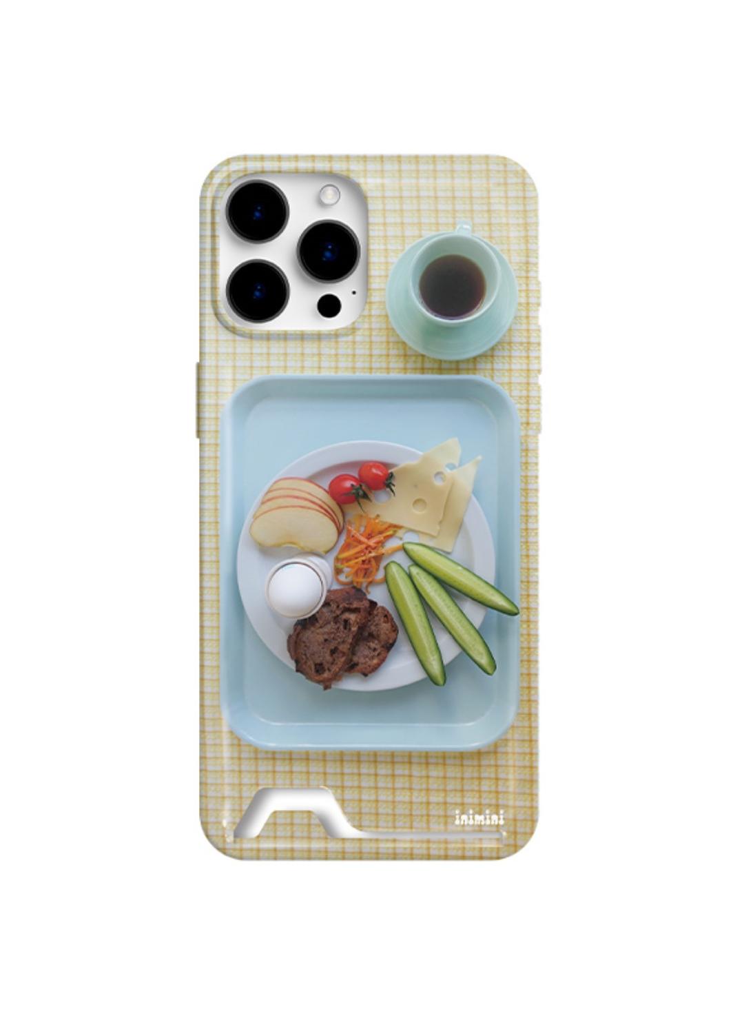 breakfast & coffee  card case