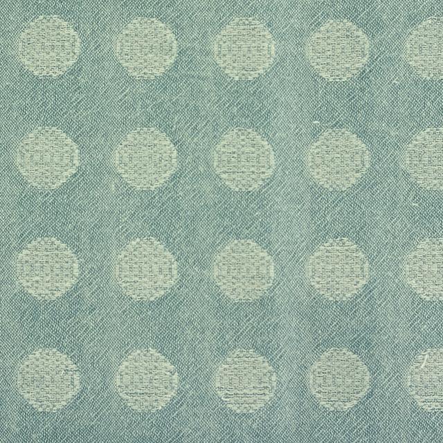 다이아보 일본 수입원단 선염 도트원단 민트 면20수 1 4마 F