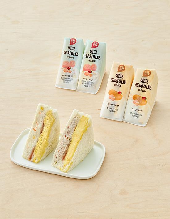 [홍루이젠] 에그마요 샌드위치 2개입 2종 (택1)