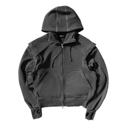ANATOMY ZIPUP BLACK