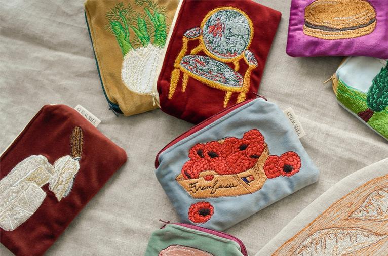 [더와일드] velvet cardpouch 8종