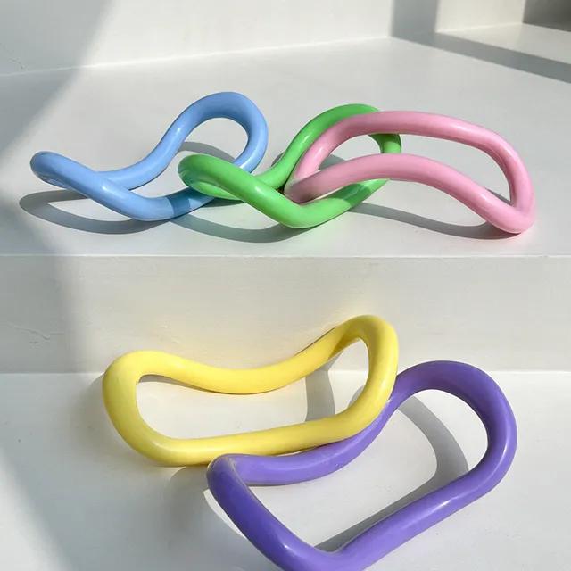 [1+1 할인/당일발송] 마사지 젠링 하드 요가링 필라테스링 마사지링 종아리링 헬스 홈트 근육이완 링운동