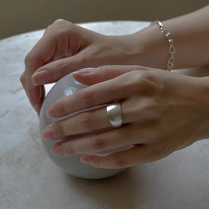 silver925 Matt Wide #SR321