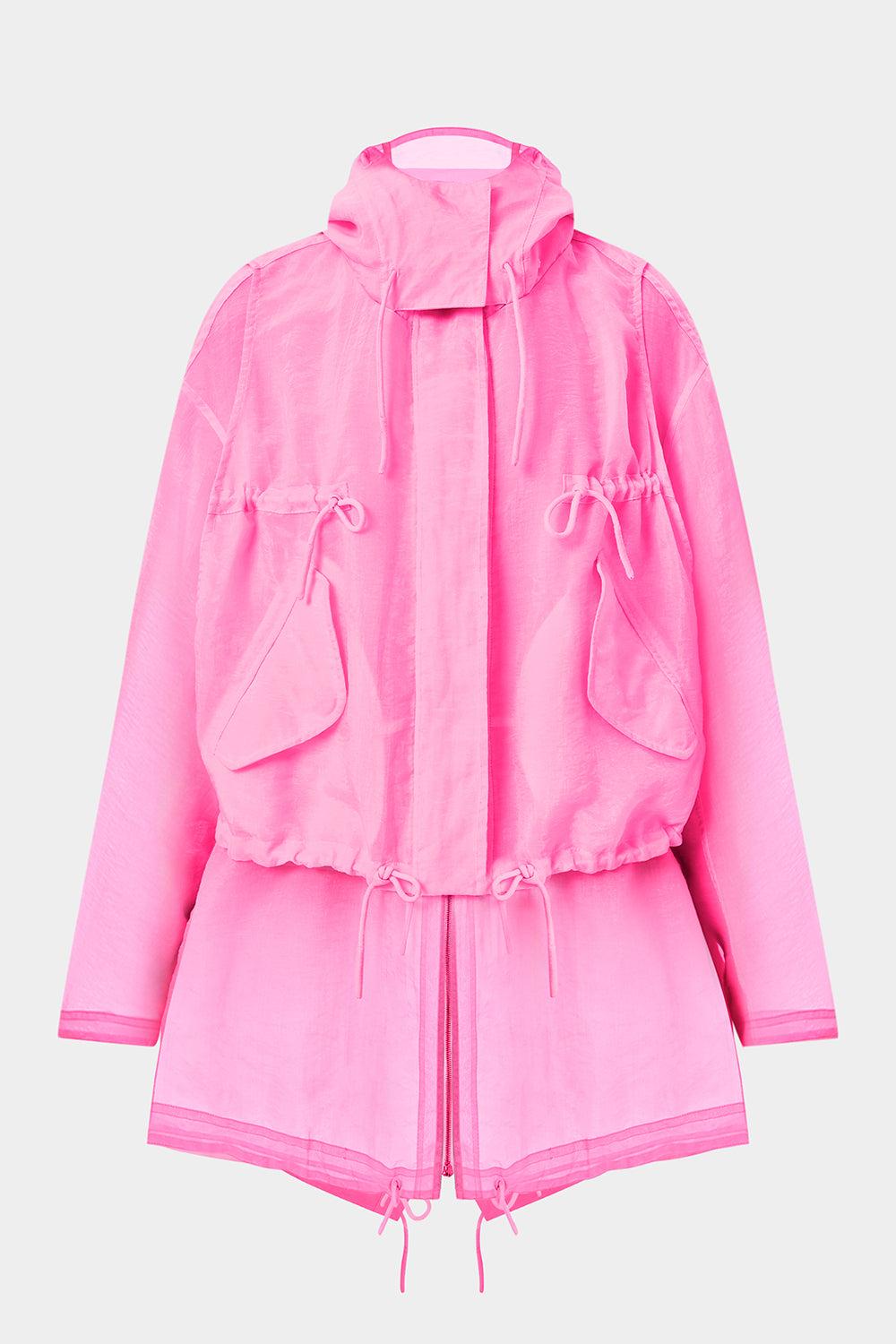 Light Ember Coat Neon Pink