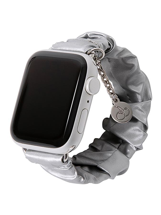 플리티드 포인트 워치 스트랩 [실버]