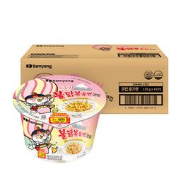 [삼양식품] 큰컵 크림까르보불닭볶음면 120g x 16입