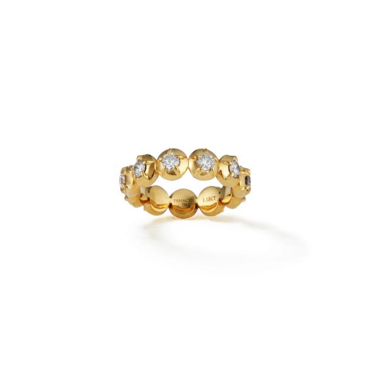 COLLET DIAMOND ETERNITY RING, large