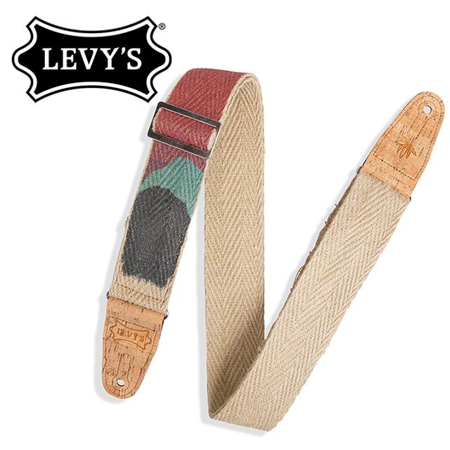Levys - Hemp Guitar Strap / 기타 & 베이스 스트랩 (MH8P-003)
