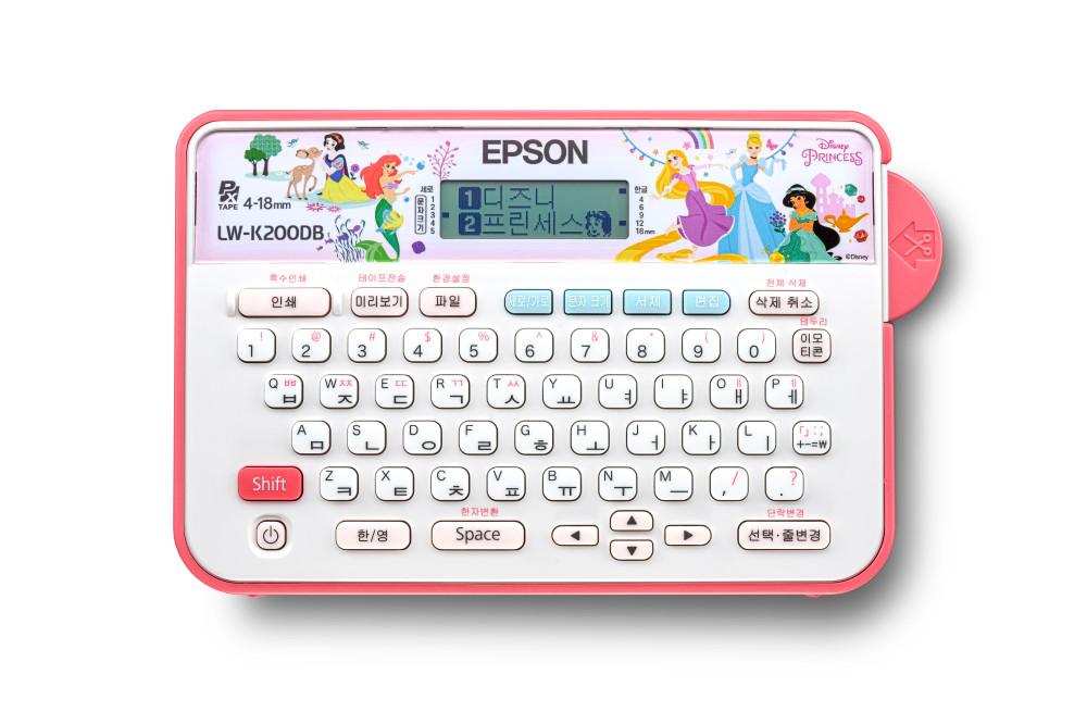 엡손 디즈니 프린세스 라벨프린터 LW-K200DB