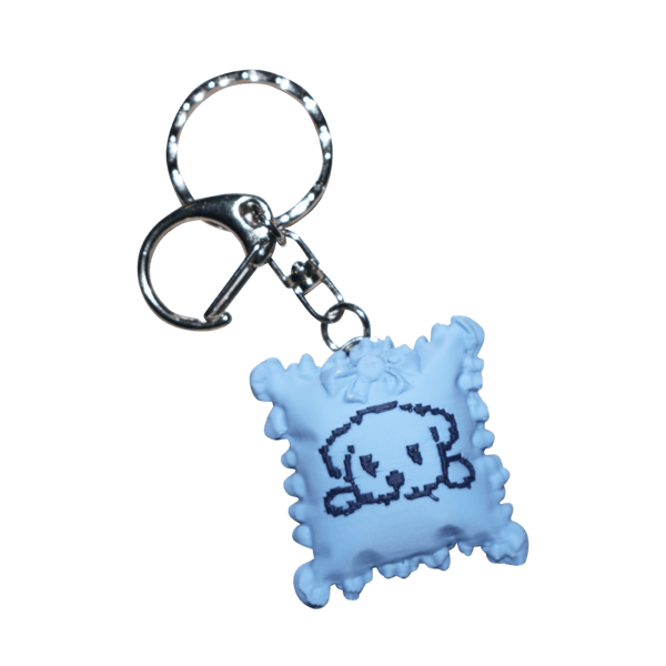 EMBROIDERY CUSION KEYRING (6color)