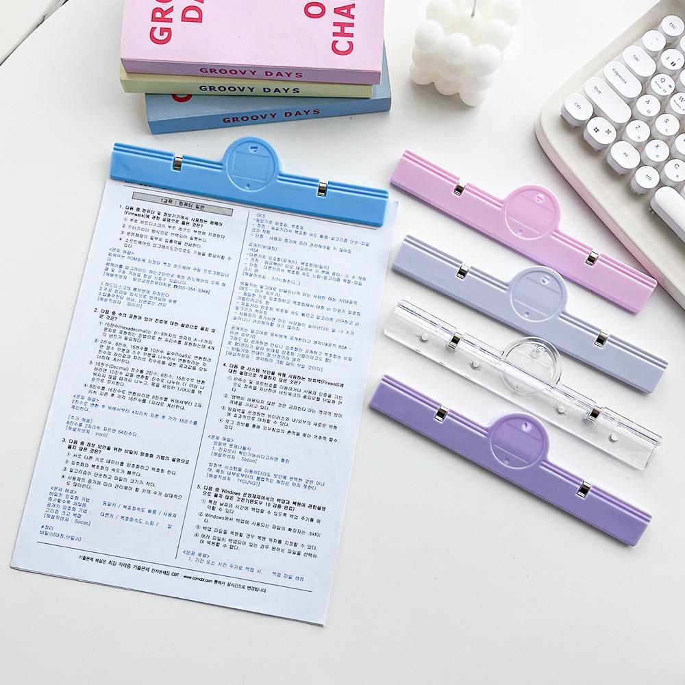 아이데이지 컬러 투명 자석 집게 마그넷 플라스틱 집게 클립