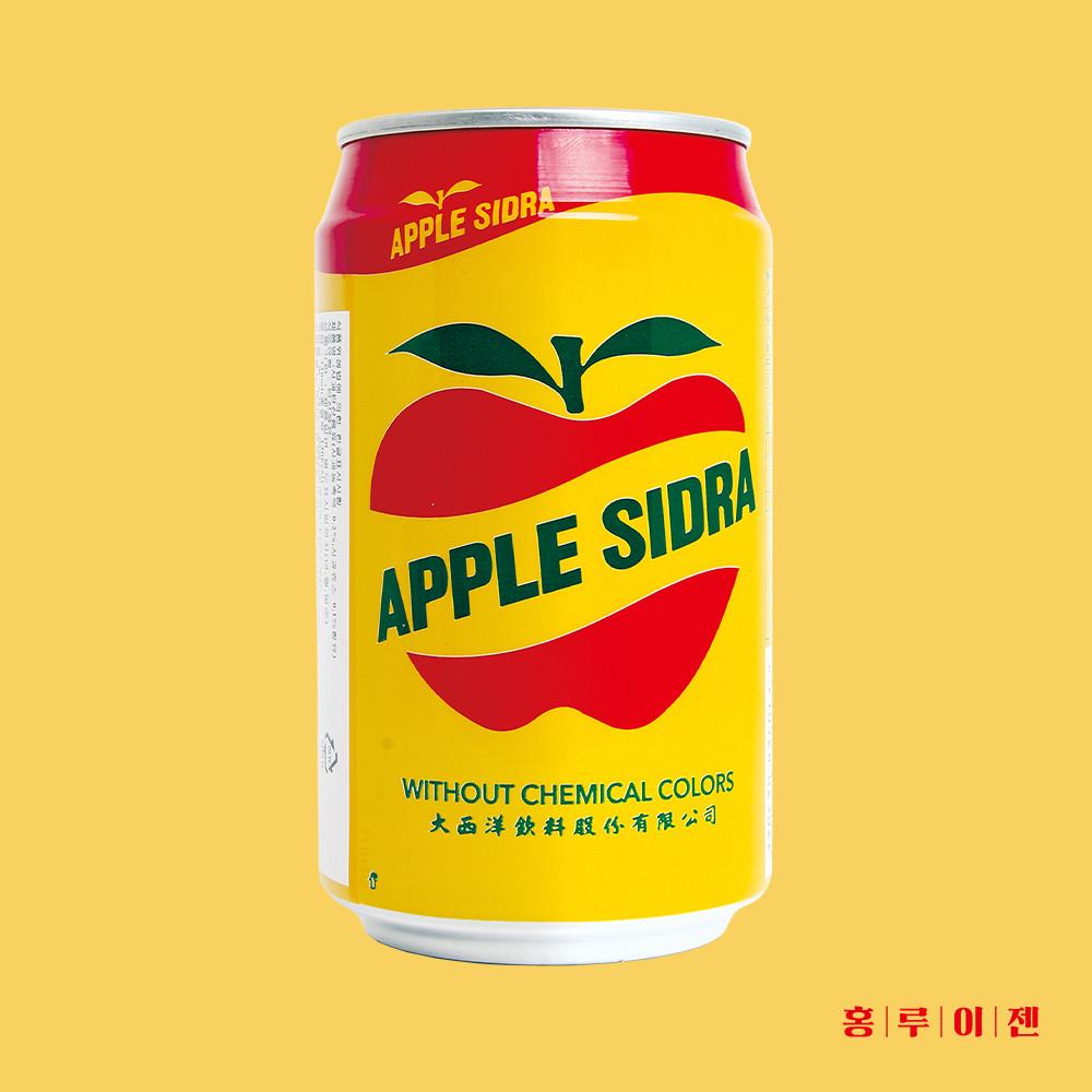 [대만 국민음료 애플사이다] 홍루이젠 단독 정식수입 330ml (24캔) 1박스 / 스파클링소다 / 애플스파클링 / 사과음료 / 탄산음료 / 사과주스 [원산지:대만]