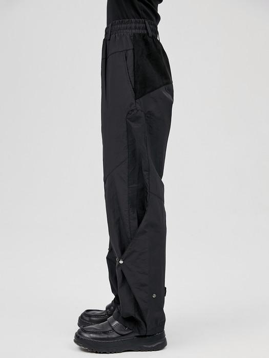 Obtuse Triangle Flap Pants - Black (FL-226)