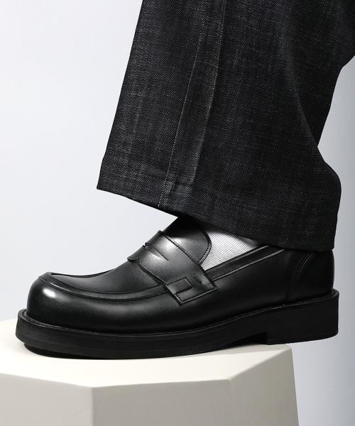 피렌체 아뜨리에(FIRENZE ATELIER)  [SECOND.A] Minimal Bold Shape Penny Loafer_2NDF4800GB - 사이즈 & 후기 | 무신사