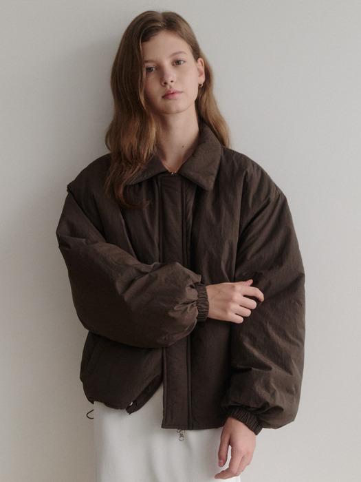 esy kara Padding Jacket (brown)
