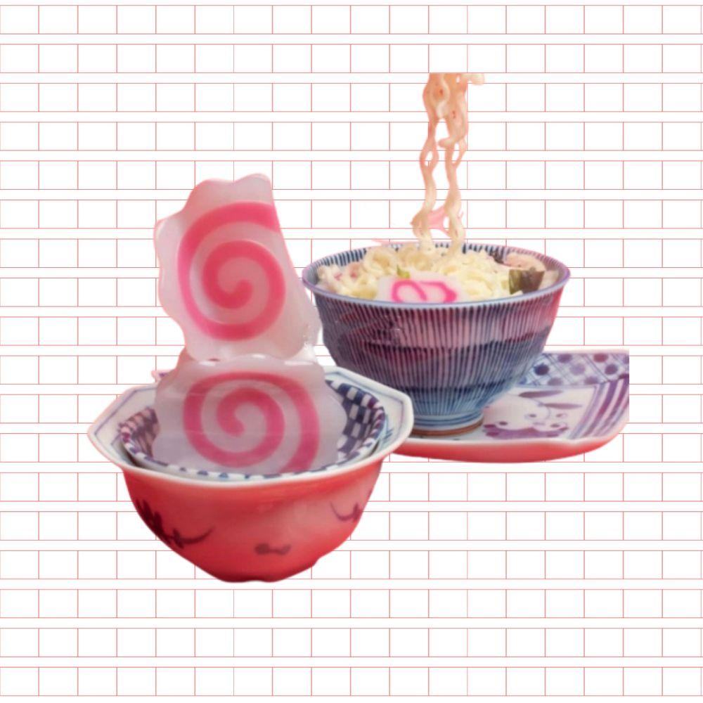 히피와이 Narutomaki Hairpin 나루토마키 헤어핀 집게핀 어묵 핑크 머리핀 y2k 키치 하이틴