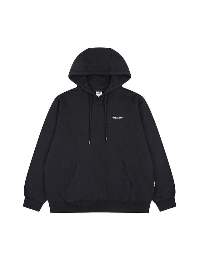 MINI LOGO SWEAT HOODIE (BLACK)