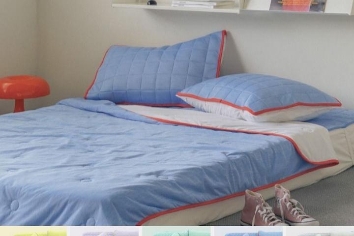 스파쿨링 냉감 여름 차렵이불 세트 5colors (SS/Q)