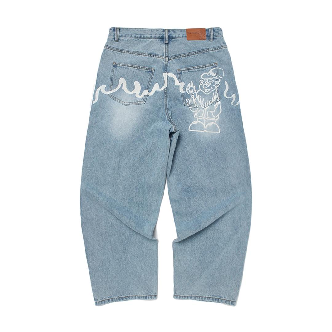 [7/18 예약배송] DWARF DENIM PANTS