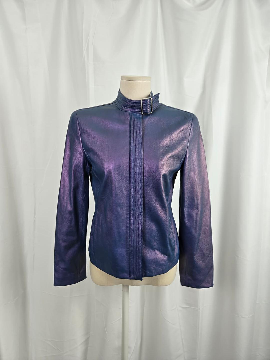 아르마니 익스체인지 여성 빈티지 가죽자켓 S | 후루츠패밀리