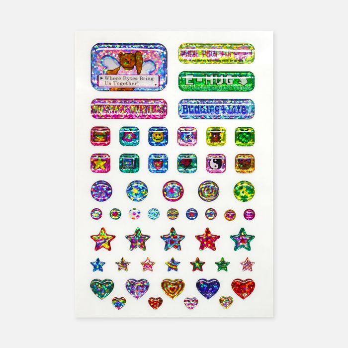 Glitter Epoxy Sticker_Icons