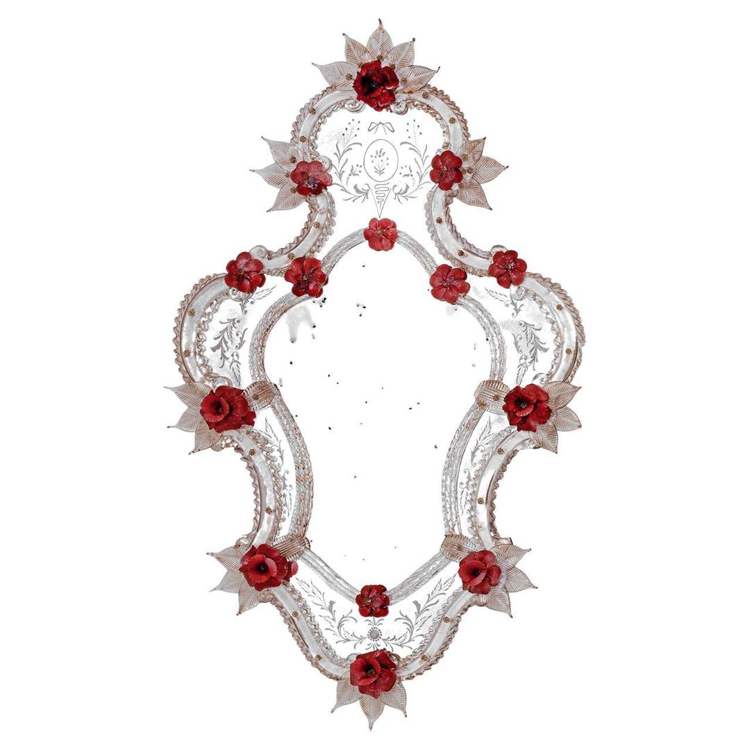 Venier Murano Glass Mirror