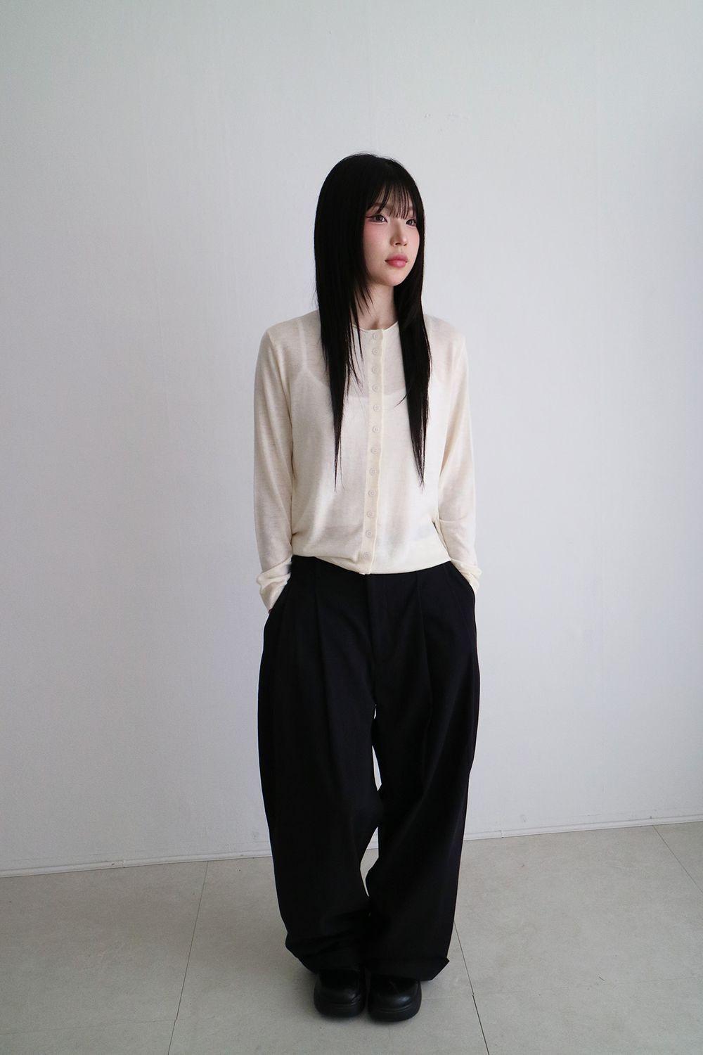 샵오르 (아이 당일출고) 라운드 버튼 가디건 (2colors)