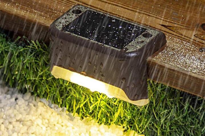 태양광 엣지등 계단등 1LED 벽등 정원등 야외 조명_2colors