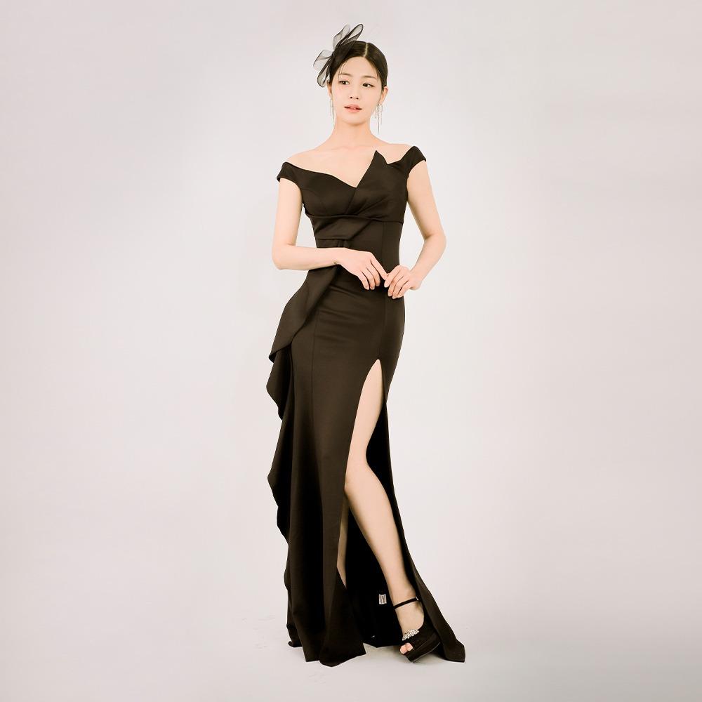 [대여] 레베카 드레스 블랙 LDP42