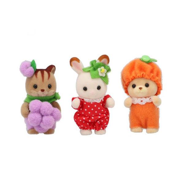 실바니안패밀리 아기 트리오 과일