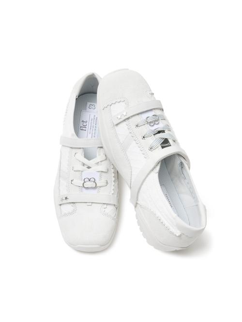 MEMENTO PATCHWORK SNEAKERS [WHITE]
