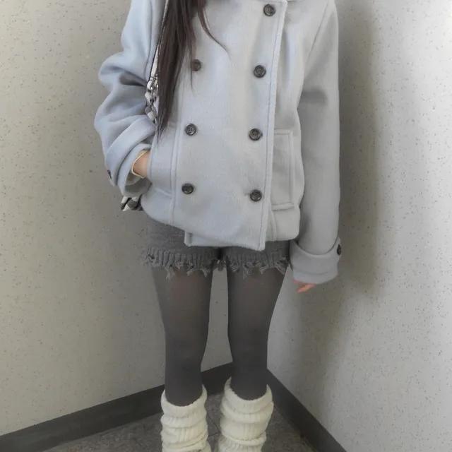 nore double short coat 더블숏코트