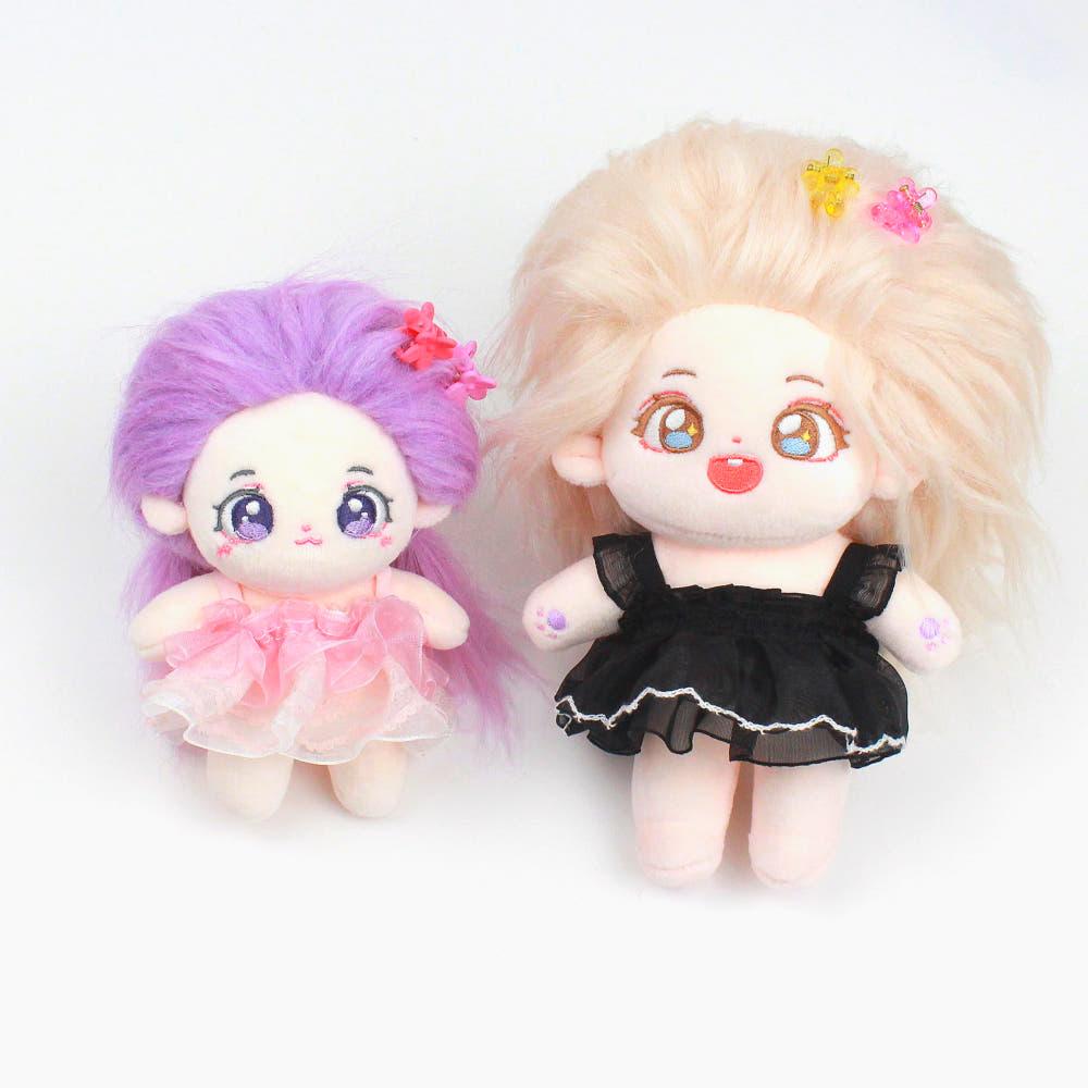 모루인형옷 쉬폰 원피스 그로밋 모남희 솜 인형 옷 꾸미기 소품 10cm 15cm