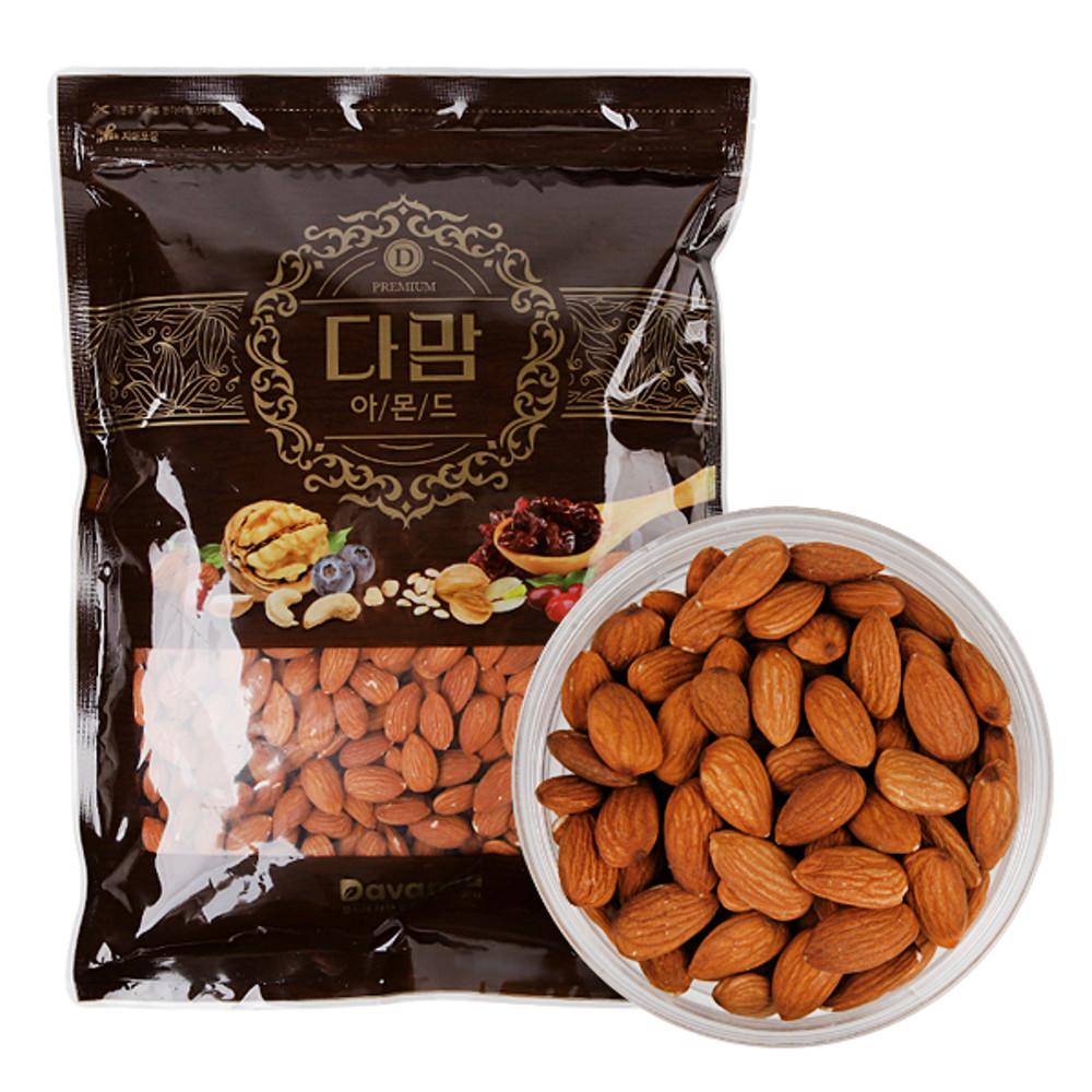 다맘 캘리포니아 햇 생아몬드 1kg/볶음아몬드/슬라이스아몬드