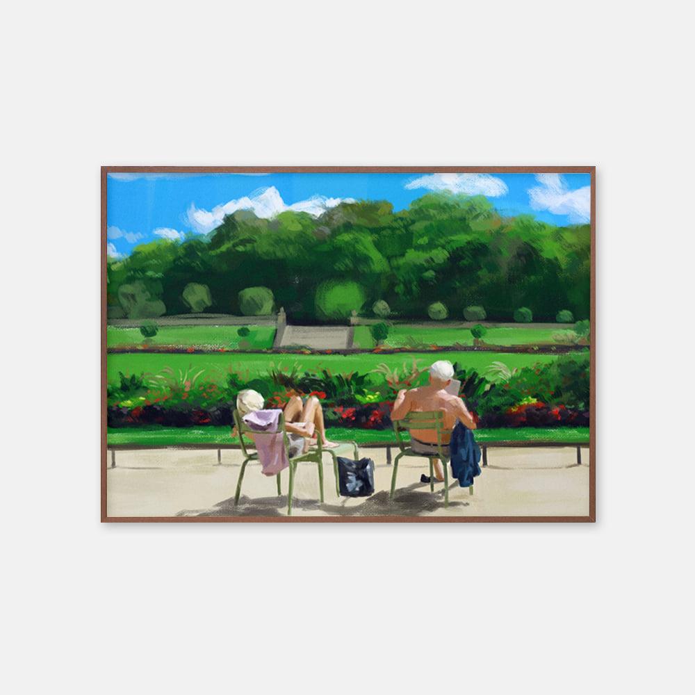 노부부의 오후 포스터