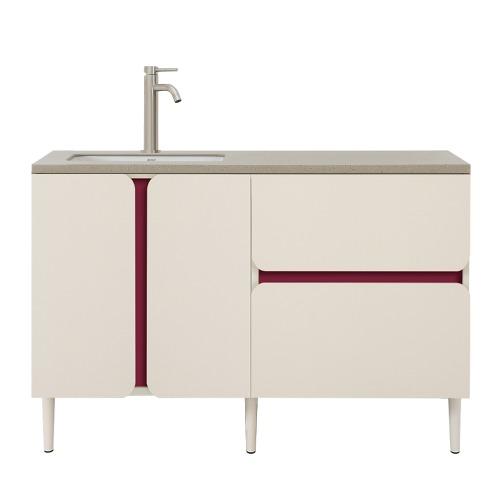 벨라 라인 - 2도어 서랍 하부장 언더볼형