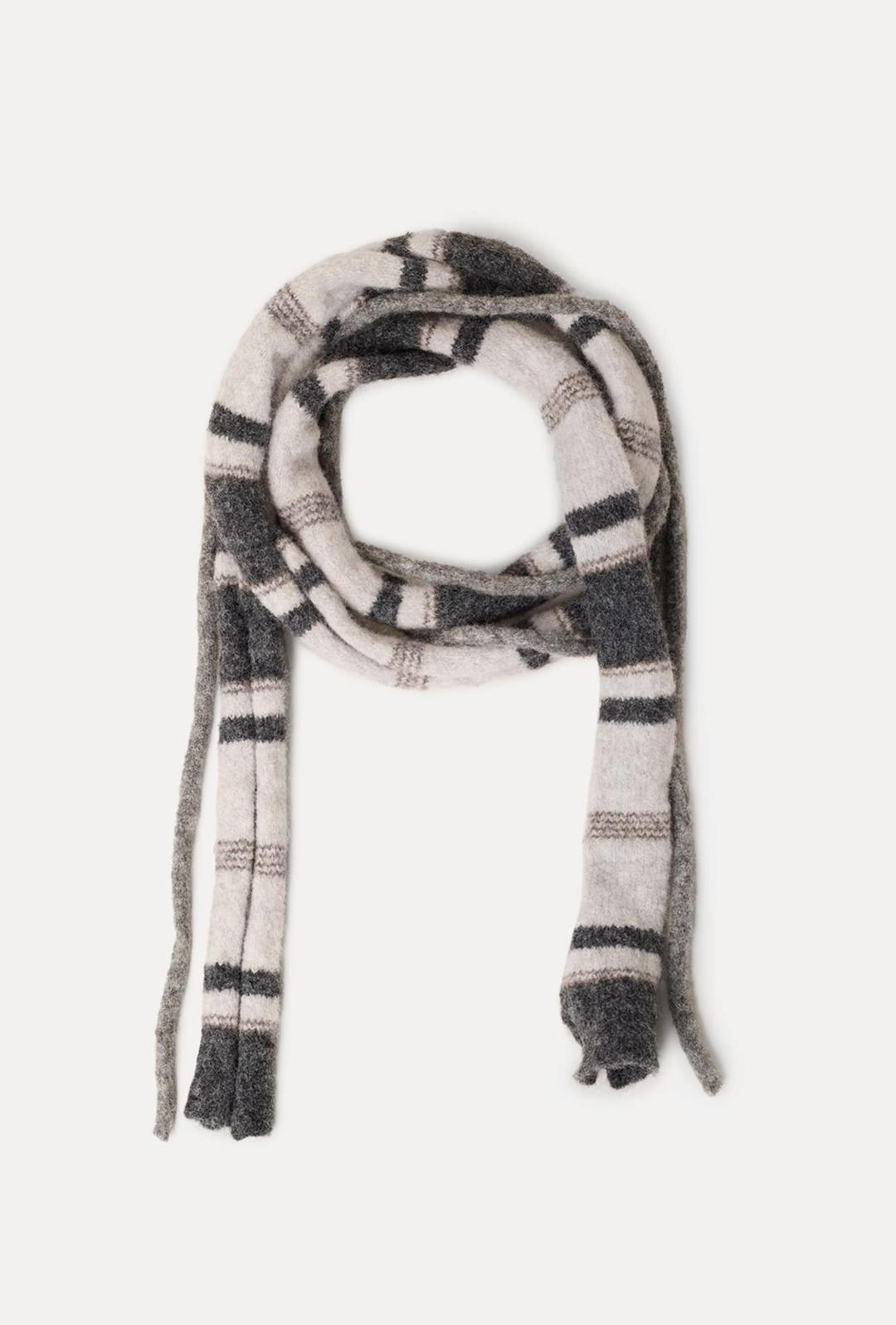 트윈 스트라이프 머플러_MIAAMFV1SS