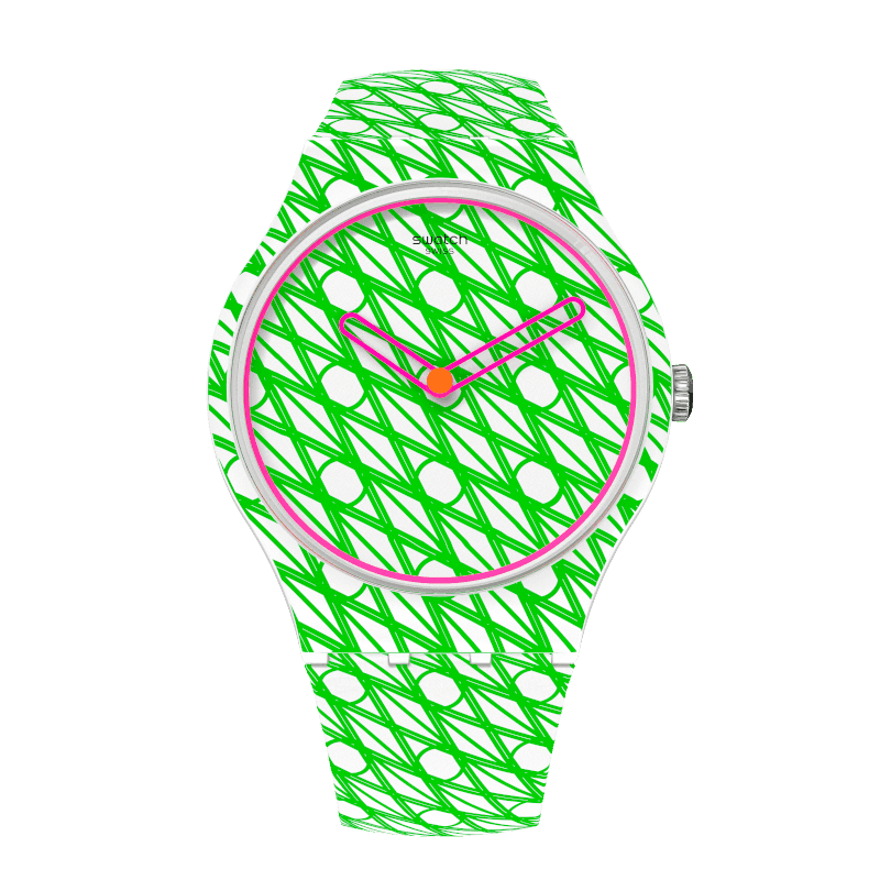 DUET IN GREEN & PINK