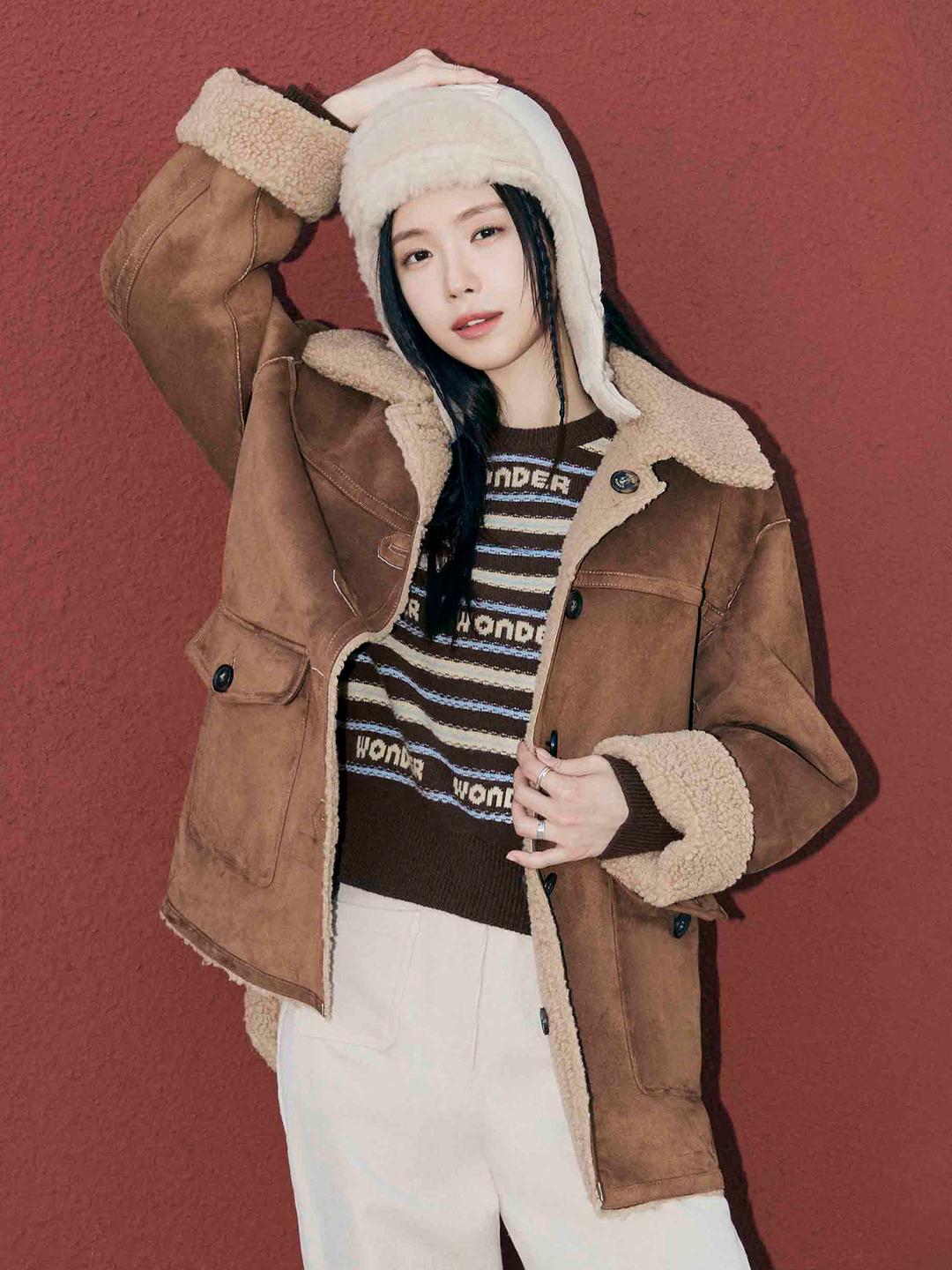 JJ지고트 리버서블 시어링 무스탕 재킷 (BROWN) GPBA3FRJ11