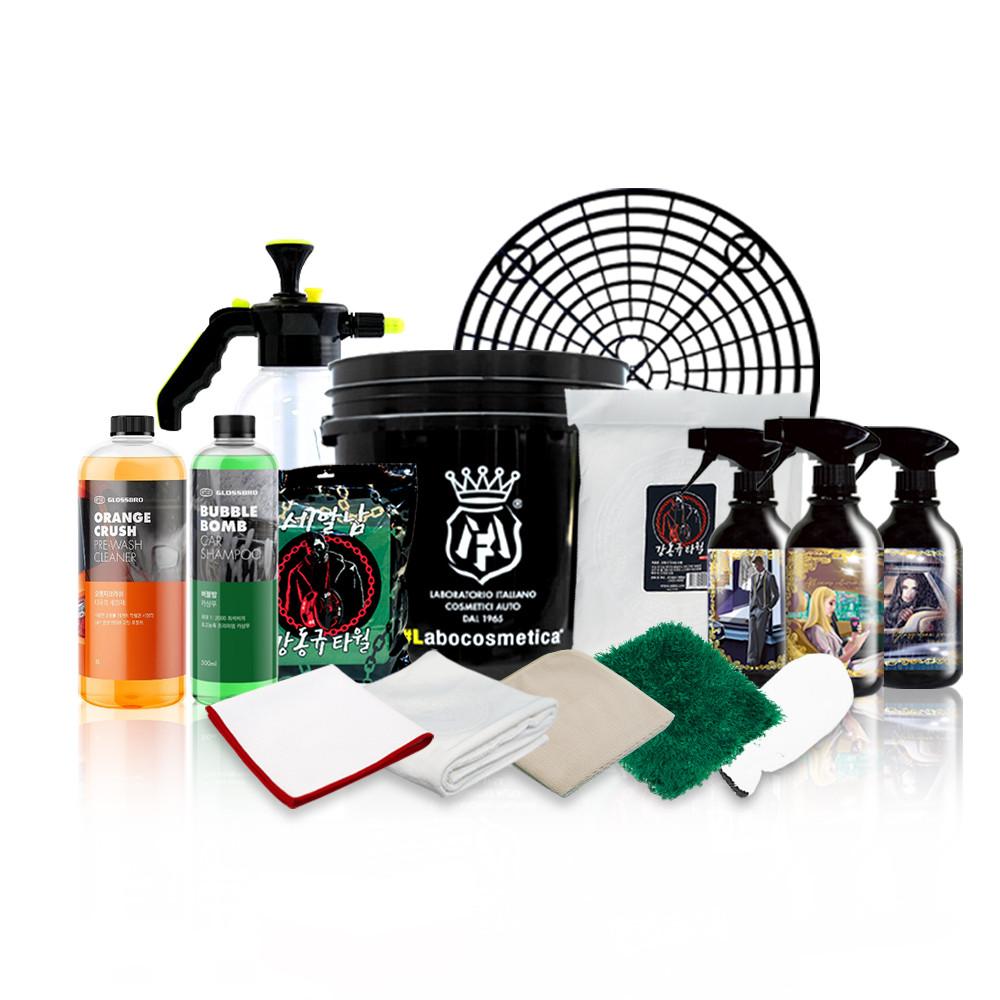 세알남 셀프 세차용품 14종 세트 자동차 차량 실내 SAE22-02