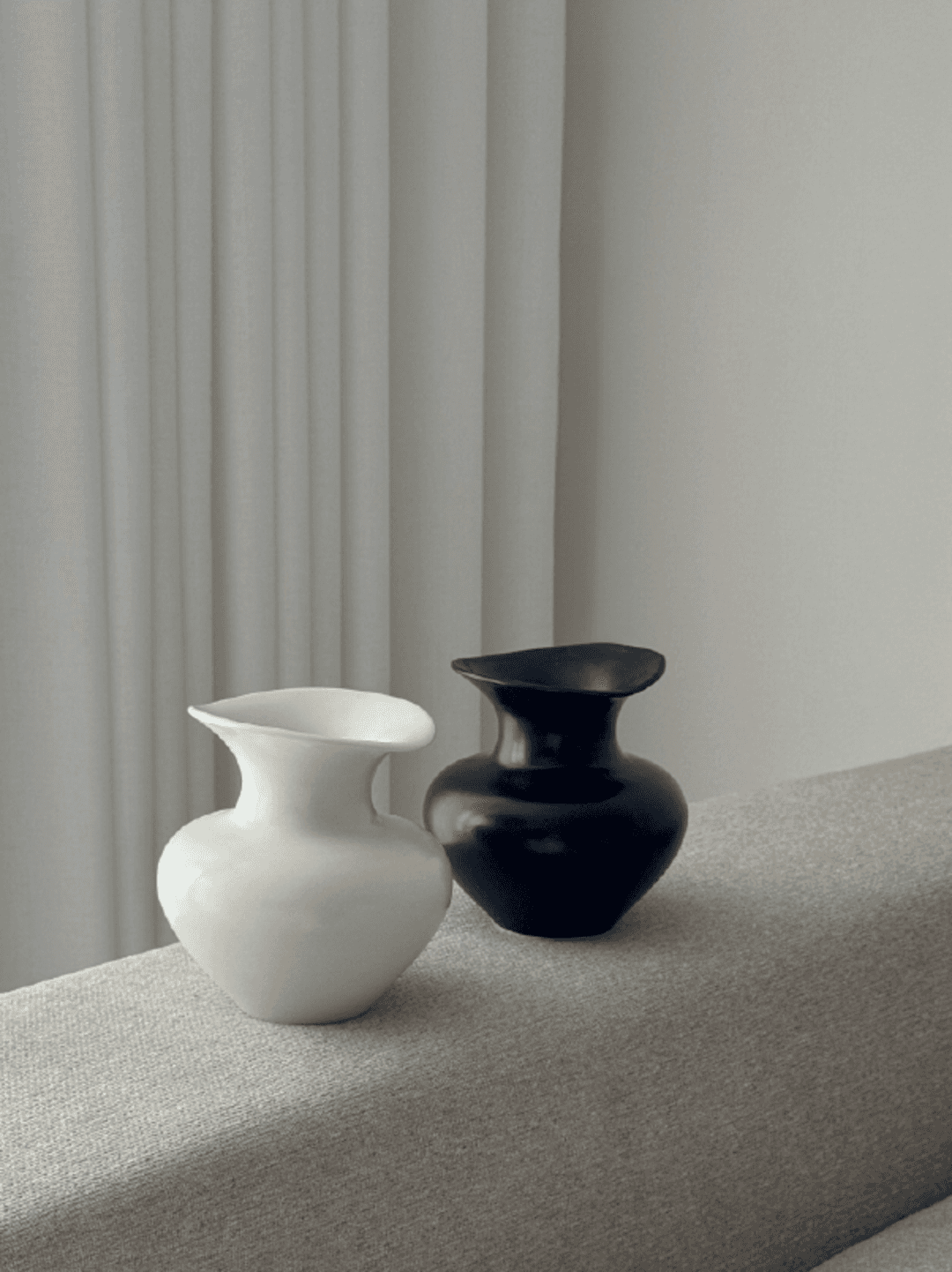 [Hemin Ceramics] Curvy Vase Low