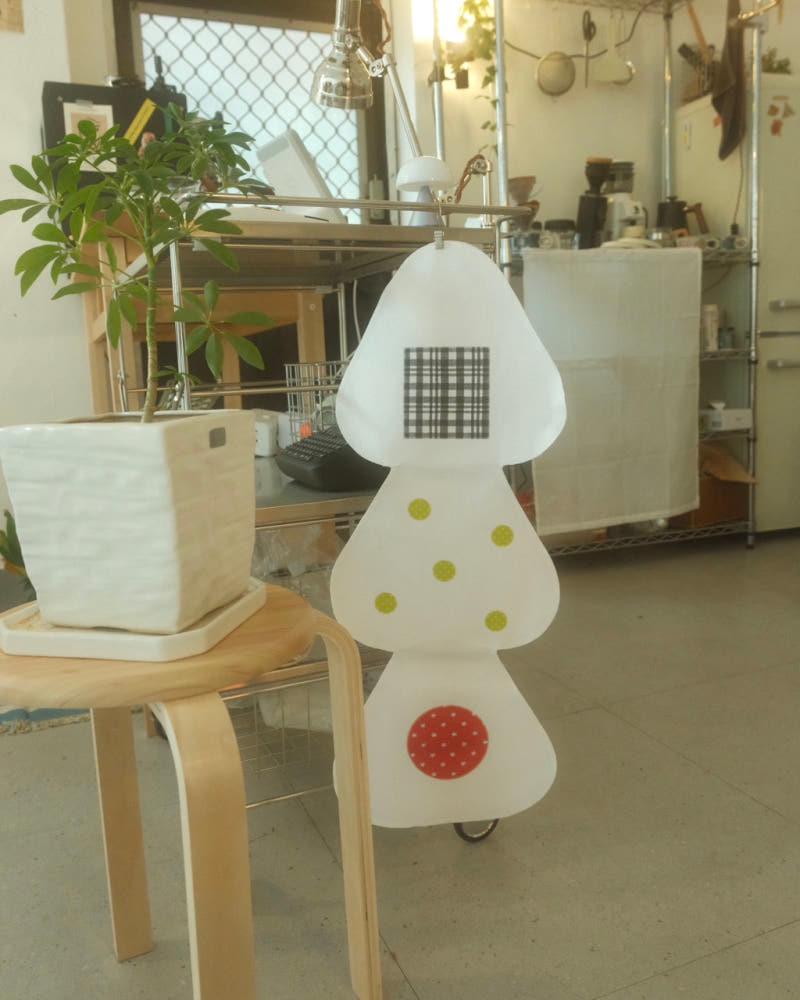 패치 주먹밥 패브릭 포스터 : 초른