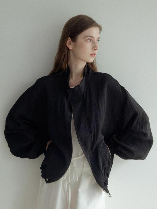 esy rainy neck wind jacket (black)