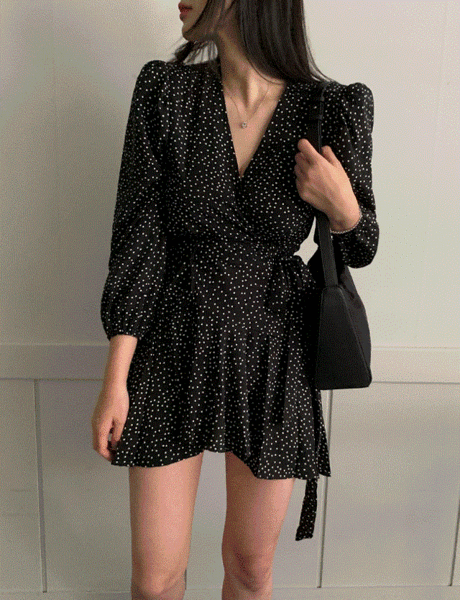 블랙베리 미니원피스