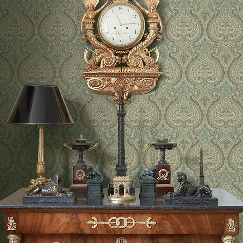 페이즐 다마스크(보유) tvn미스터션샤인미국앤틱 수입벽지