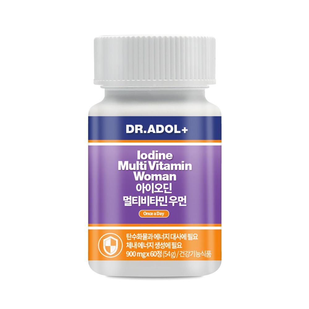 닥터아돌 아이오딘 멀티비타민 우먼 60정 1개월