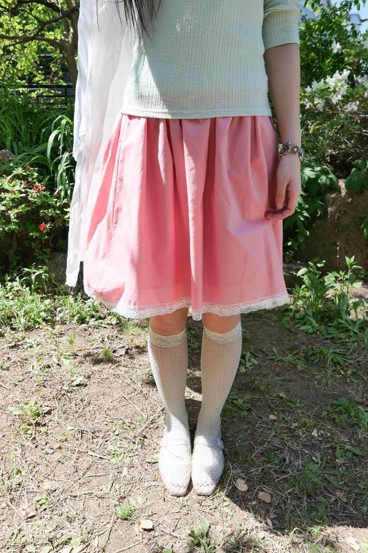 vivid pop midi skirt (4color)